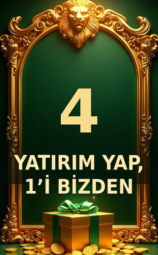 4 YATIRIM YAP, 1’İ BİZDEN!
